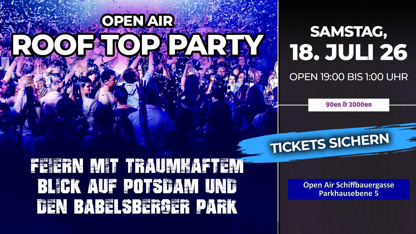 Rooftop-Party Potsdam 07/26