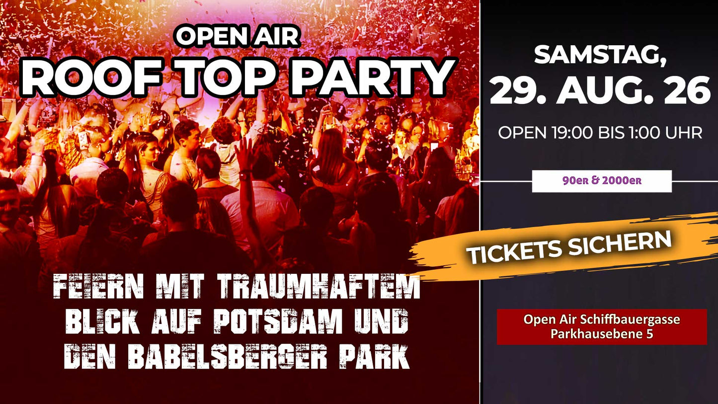 Rooftop-Party Potsdam 08/26