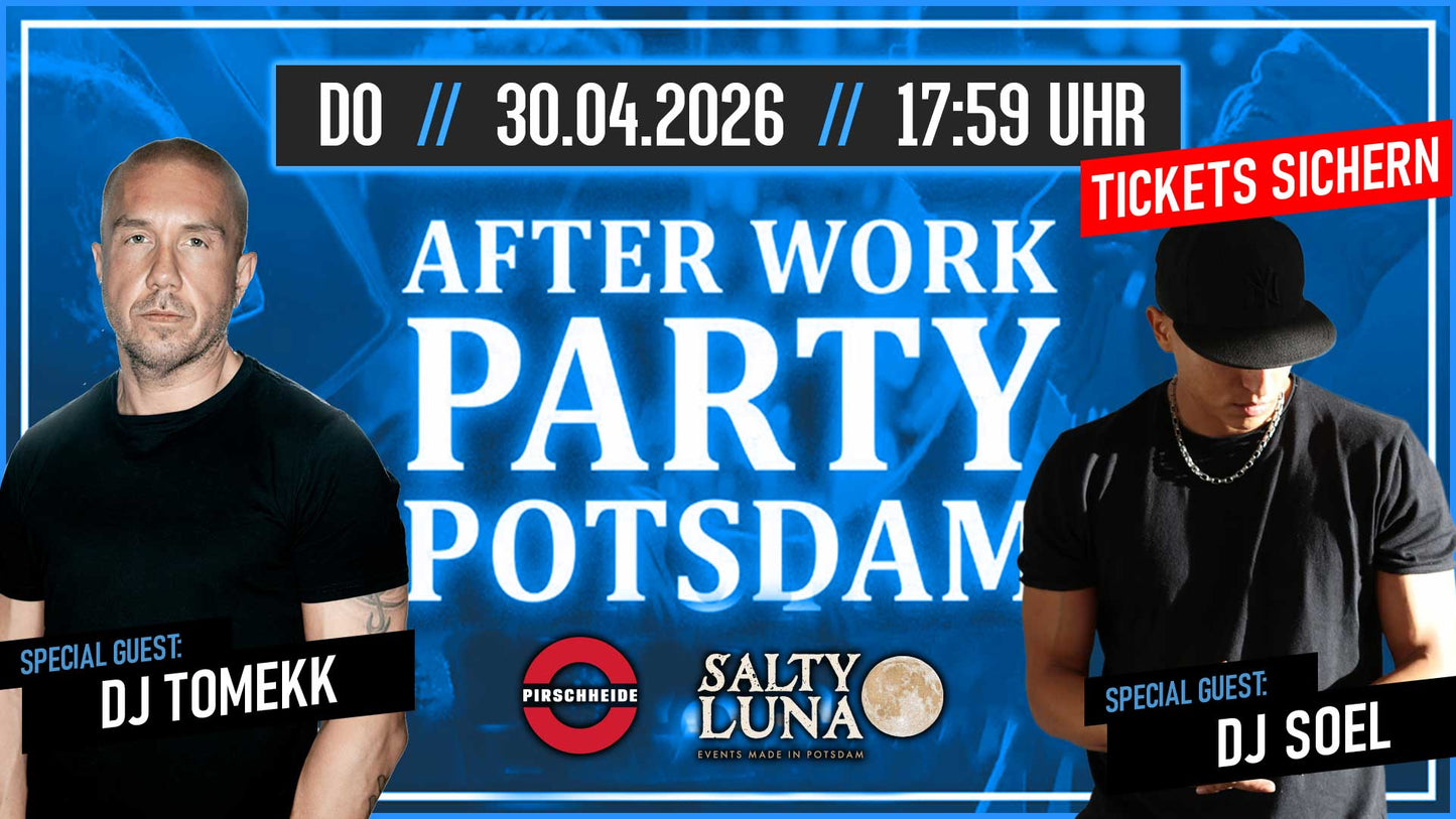 After Work Party Potsdam Special 04/26